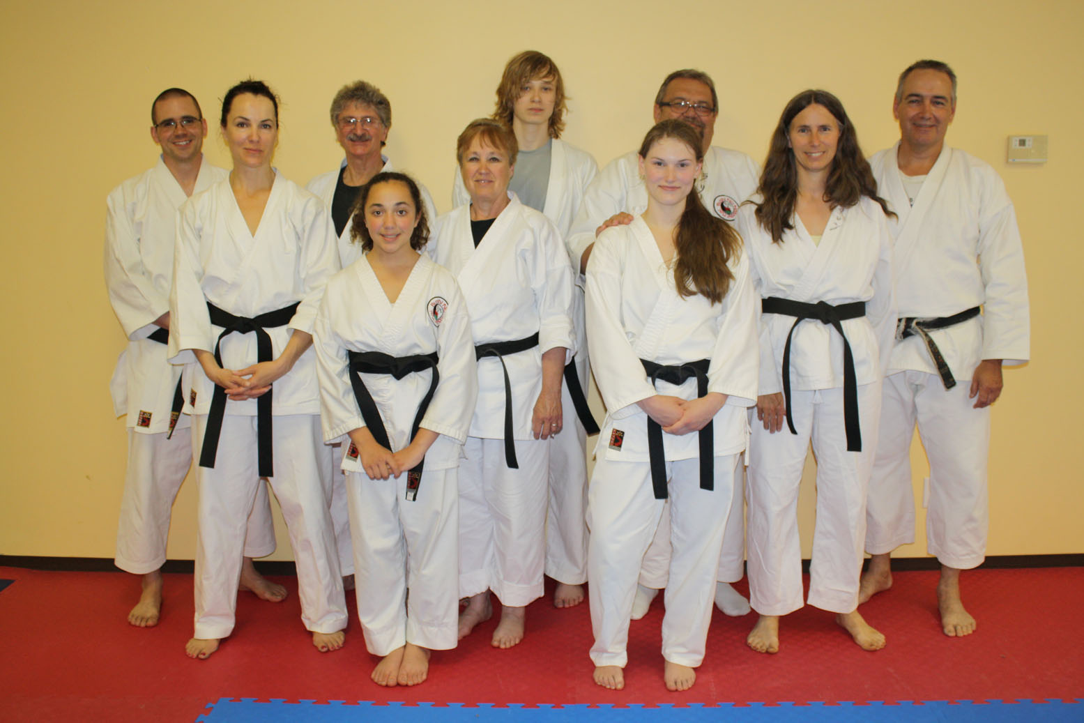 picture of kids training